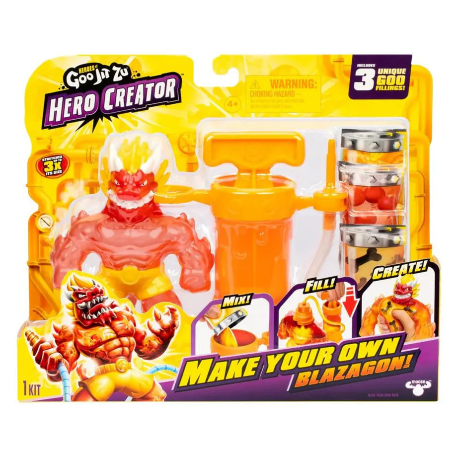 Heroes of Goo Jit Zu Blazagon Action Figure Pack