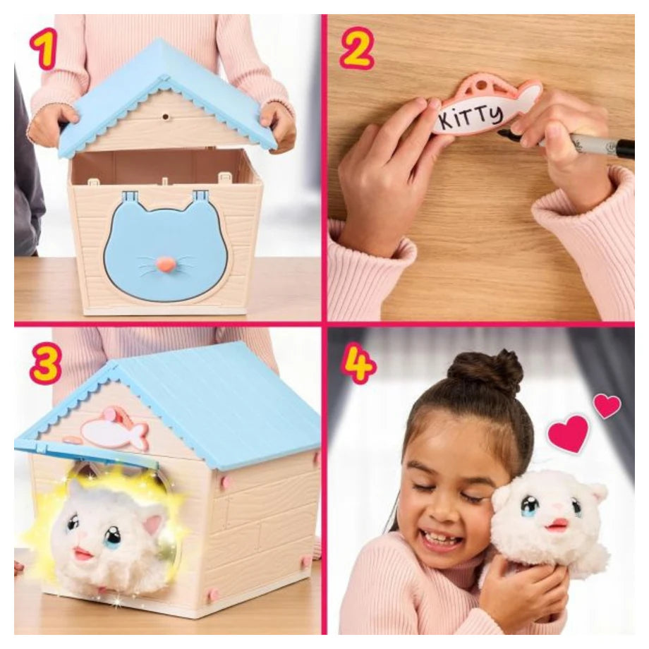 Little Live Pets My Kitty's Home Interactive Plush Playset