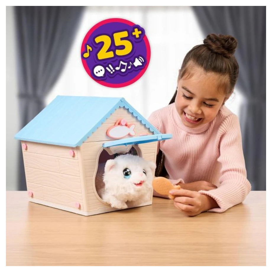 Little Live Pets My Kitty's Home Interactive Plush Playset