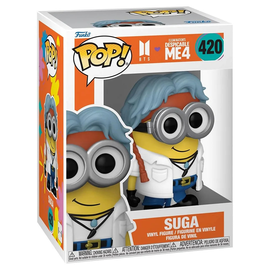 Funko POP! Movies Despicable Me & BTS SUGA Vinyl Figure (10.3 cm)