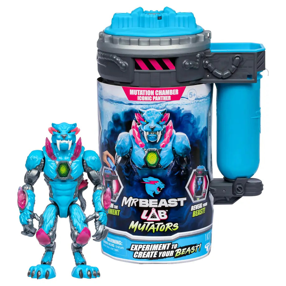 MrBeast Lab Mutators Iconic Panther Action Figure (13 cm)