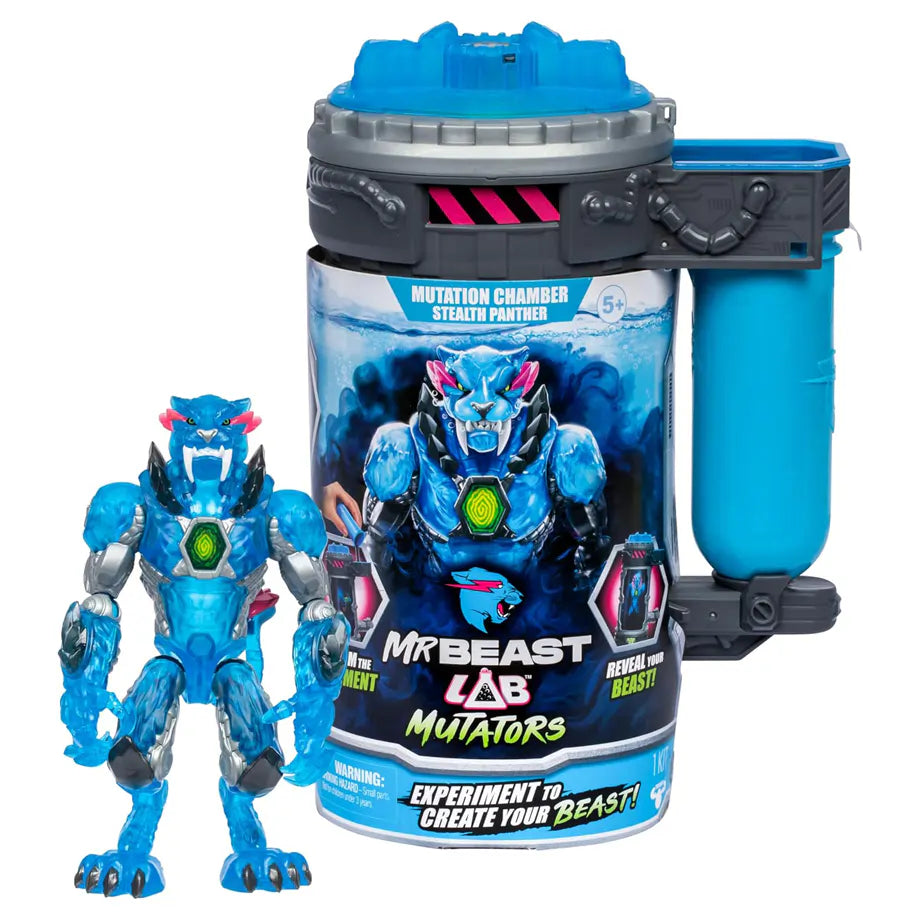 MrBeast Lab Mutators Stealth Panther Action Figure (13 cm)