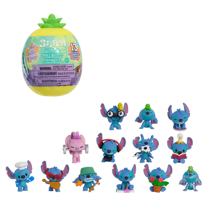 Disney Collectible Stitch Surprise Figures (Assorted)