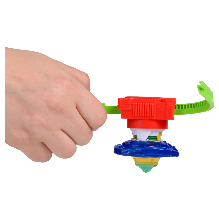 Infinity Nado Plastic Series Super Whisker Spinning Top with Launcher