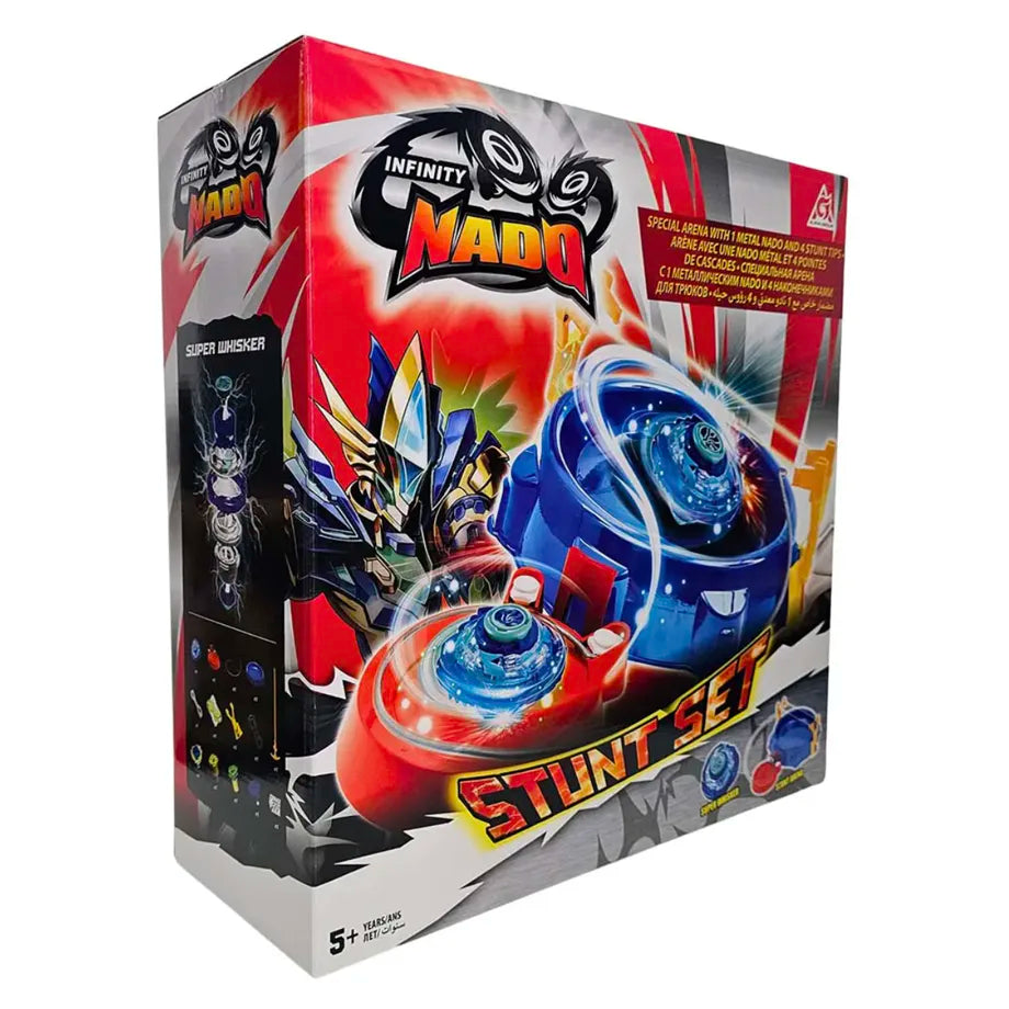 Infinity Nado Spinning Top with Launcher Stunt Set