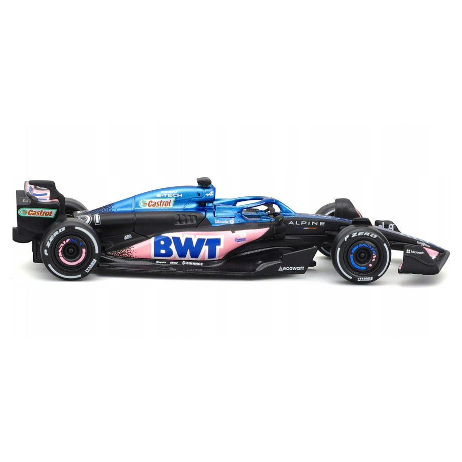 Bburago F1 2023 Bwt Alpine A523  Esteban Ocon Die-Cast Car
