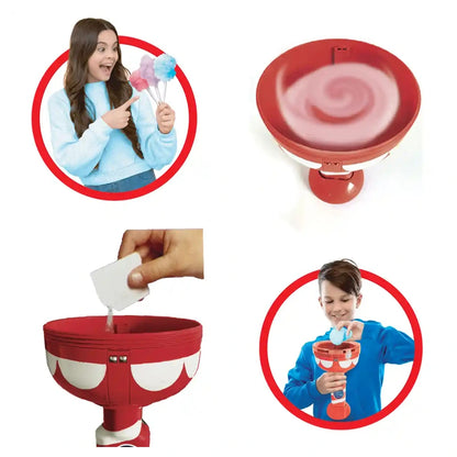 Big Time 1 Minute Cotton Candy Machine Toy
