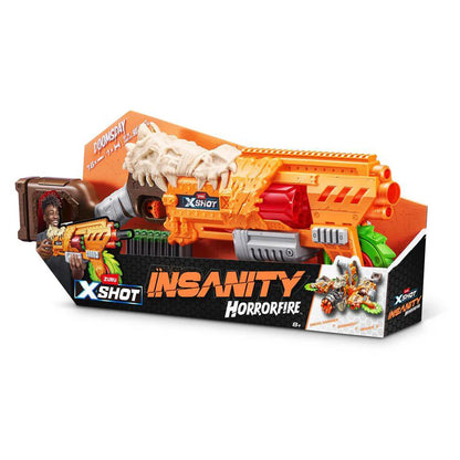 X-Shot Insanity HorrorFire Doomsday Blaster with 16 Darts