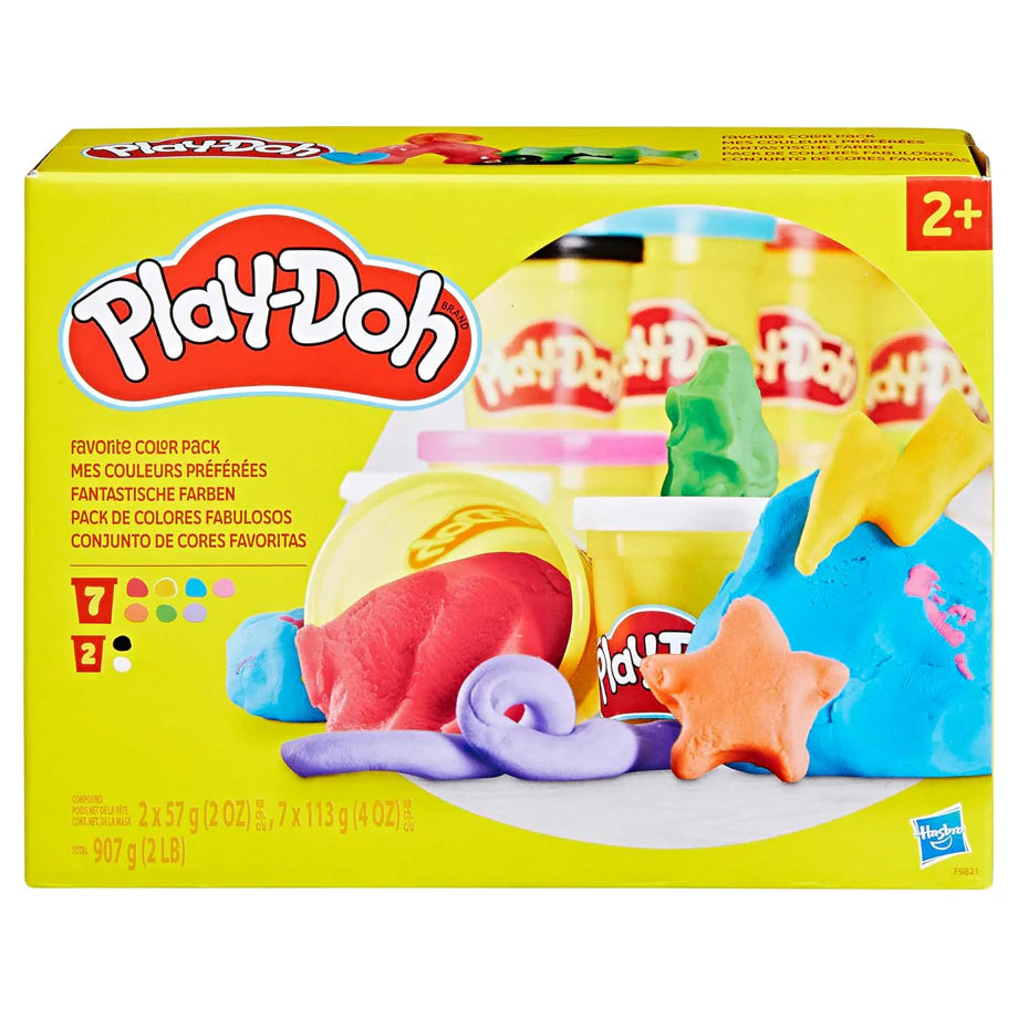 Play-Doh Modeling Compound Favorite Color Pack (Set of 9)