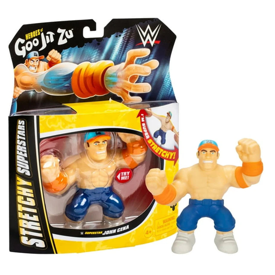 Heroes of Goo Jit Zu WWE Stretchy Superstars John Cena Action Figure