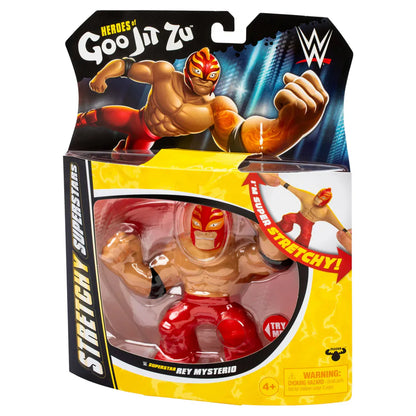 Heroes of Goo Jit Zu WWE Stretchy Superstars Rey Mysterio Action Figure