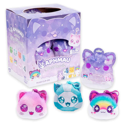 Aphmau MeeMeows Mystery Collectible Mini Plush Clip-On (16.79 cm, Assorted)