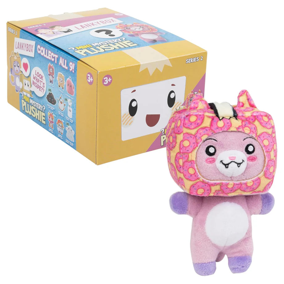 LankyBox Series 2 Mini Mystery Plush Toy 9.5 cm, (Assorted)