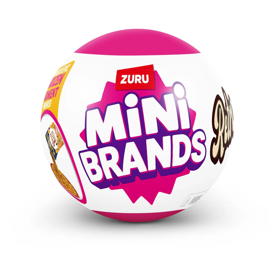 ZURU Mini Brands Retro Capsule (9.5 cm, Assorted)