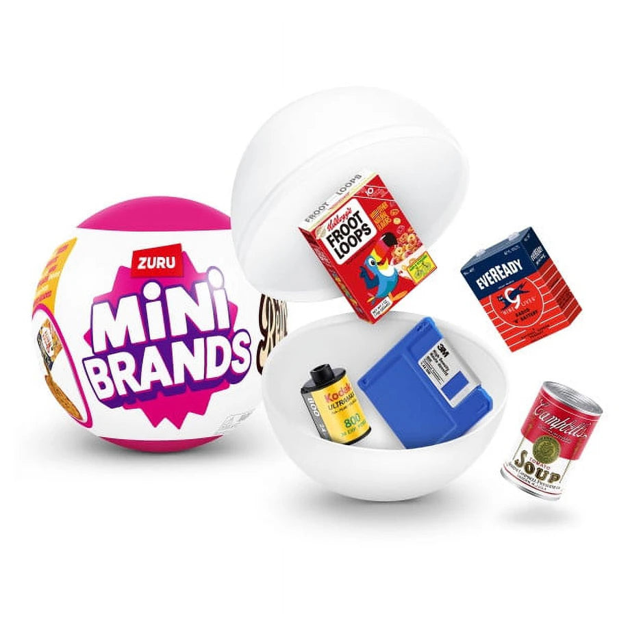 ZURU Mini Brands Retro Capsule (9.5 cm, Assorted)
