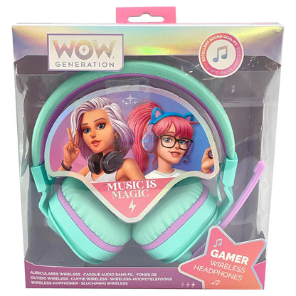 WOW Generation Gamer Wireless Bluetooth Headphones