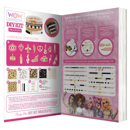 WOW Magazine! Trendy Glam DIY Create Your Bracelets Kit
