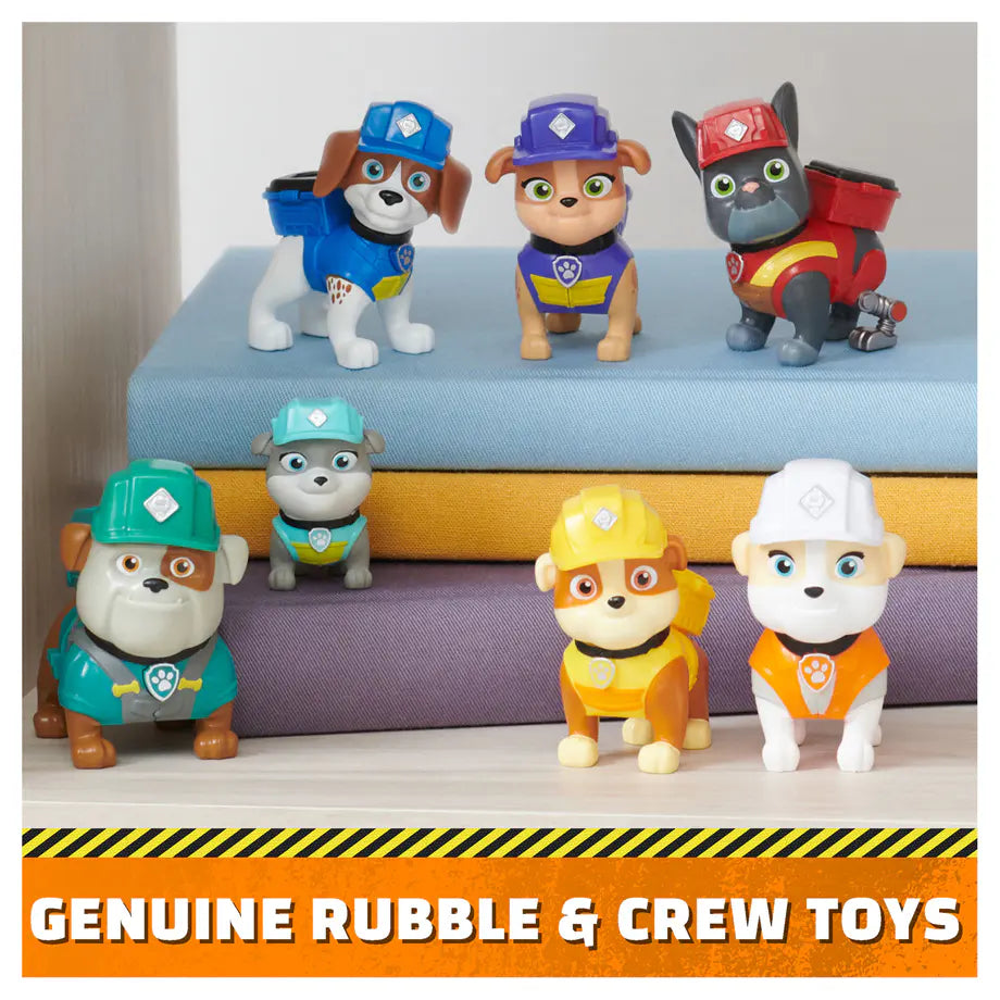 PAW Patrol Rubble & Crew Toy Figures Set of 7