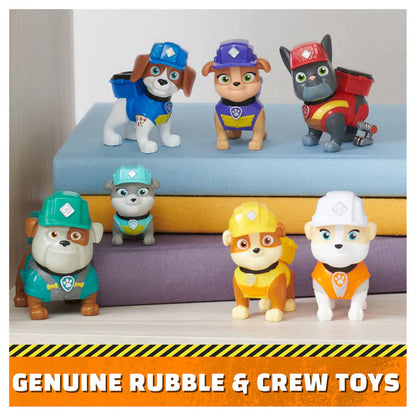 PAW Patrol Rubble & Crew Toy Figures Set of 7
