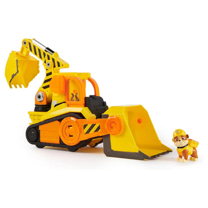 PAW Patrol Rubble & Crew Rubble’s Bark Yard Deluxe Bulldozer Vehicle