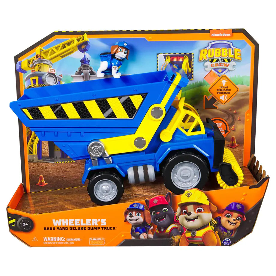 Rubble & Crew Wheeler Dump Truck Toy Set