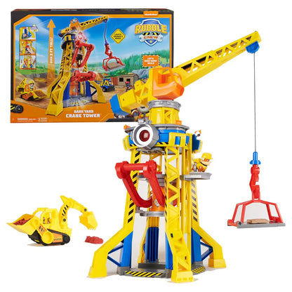 Rubble and Crew Bark Yard Crane Tower Playing Set (61 cm)