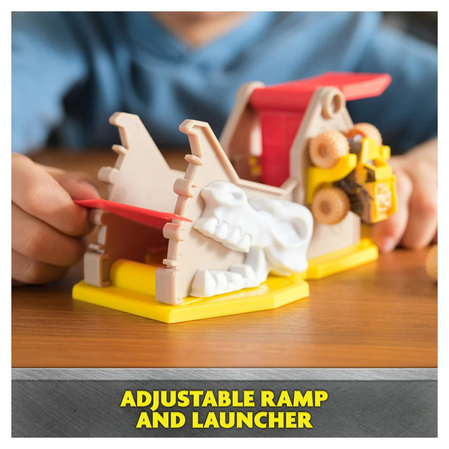 Monster Jam Mini Jams Earthshaker Boneyard Blaster Playset