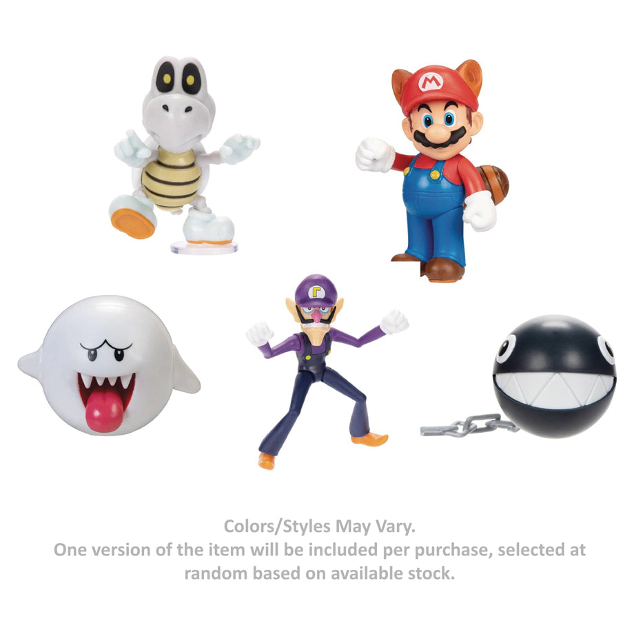 Super Mario Character Figure 6 cm (Styles May Vary)