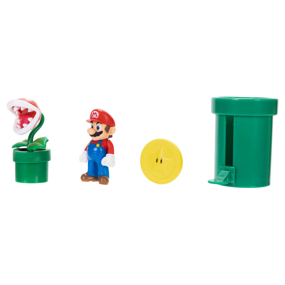 Nintendo Super Mario Soda Jungle Diorama Action Figure Playset (6.35 cm)