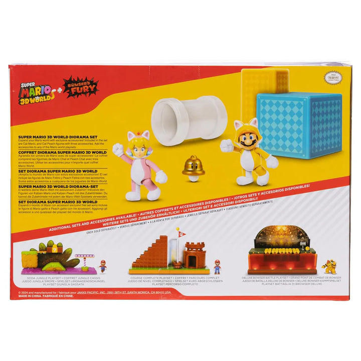 Nintendo Super Mario 3D Words with Bowsers Fury Action Figures (6.35 cm)