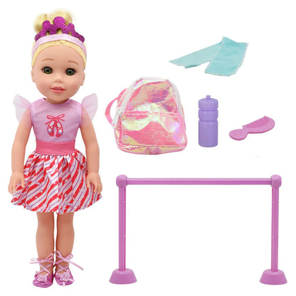 Baby Maziuna Style Dreamers Ballet Studio Doll Playset (35.56 cm)