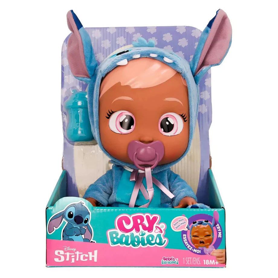 Cry Babies Disney Stitch Interactive Doll (30 cm)