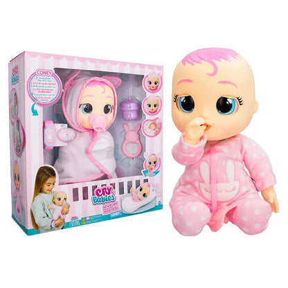 Cry Babies Newborn Coney Interactive Baby Doll (30 cm)