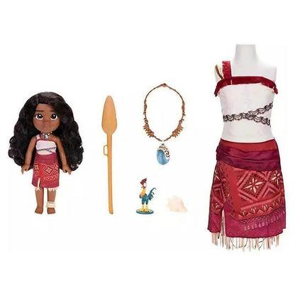 Disney Ultimate Moana Doll & Dress-Up Set (7 Piece)