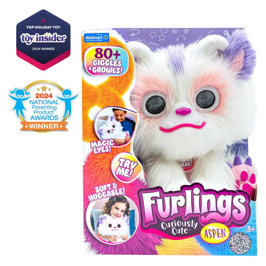 Furlings Aspen Interactive Plush Toy (33 cm)