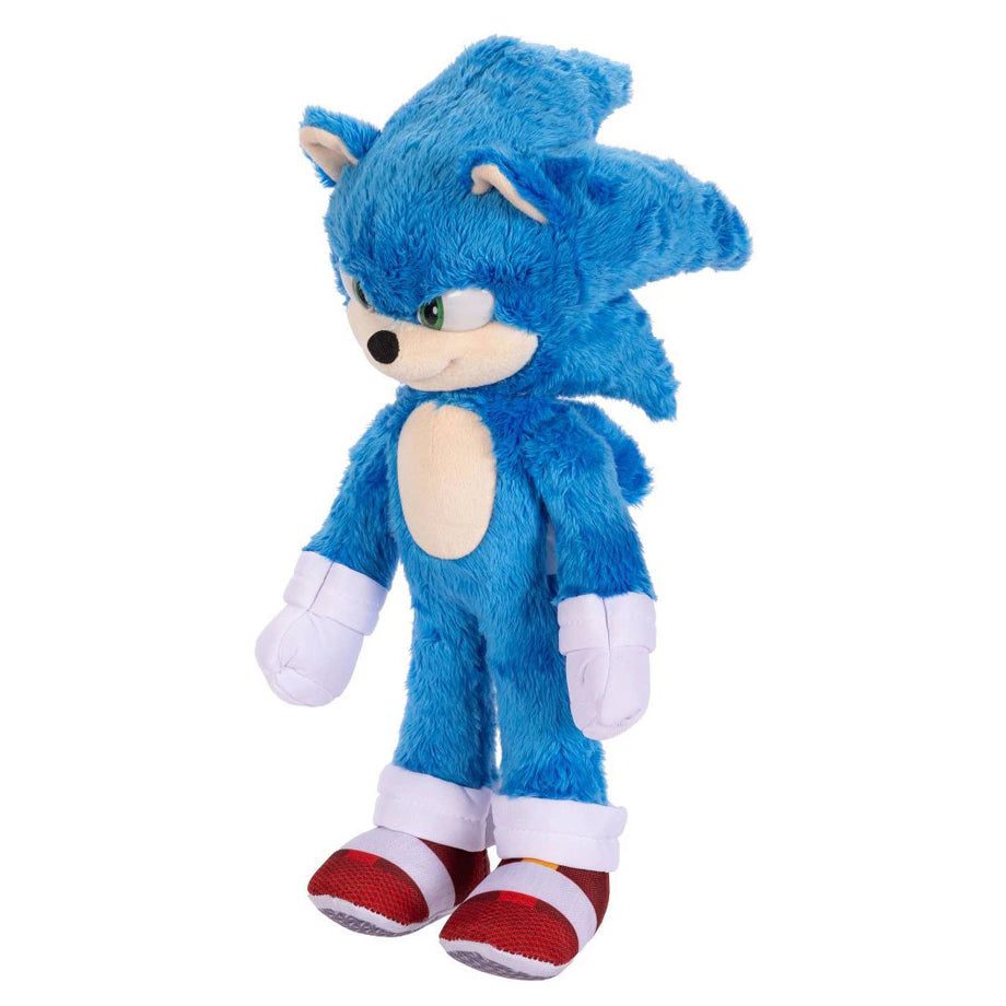 Sonic the Hedgehog 3 Deluxe Plush Toy (Blue, 33 cm)