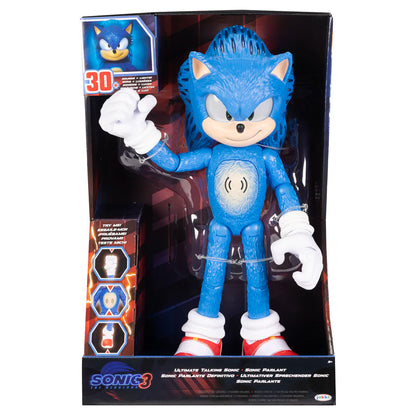 Sonic the Hedgehog 3 Ultimate Talking Sonic Action Figure (30.48 cm)