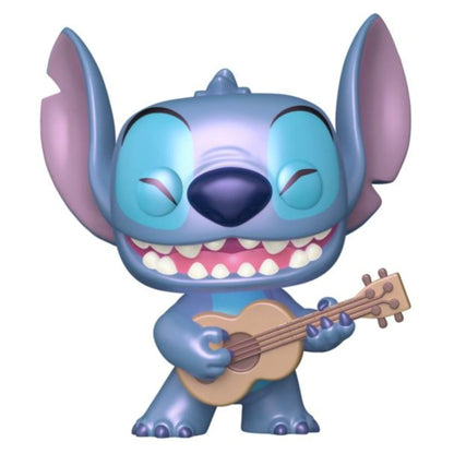 Funko POP! Disney Lilo & Stitch Stitch with Ukulele Vinyl Figure (10 cm)