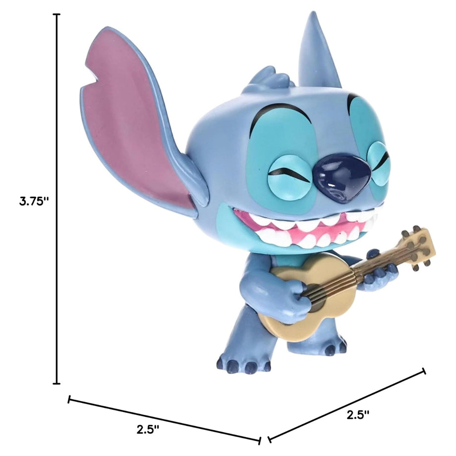 Funko POP! Disney Lilo & Stitch Stitch with Ukulele Vinyl Figure (10 cm)