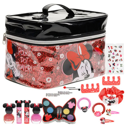 Townley Girl Disney Minnie Mouse Cosmetic Train Case