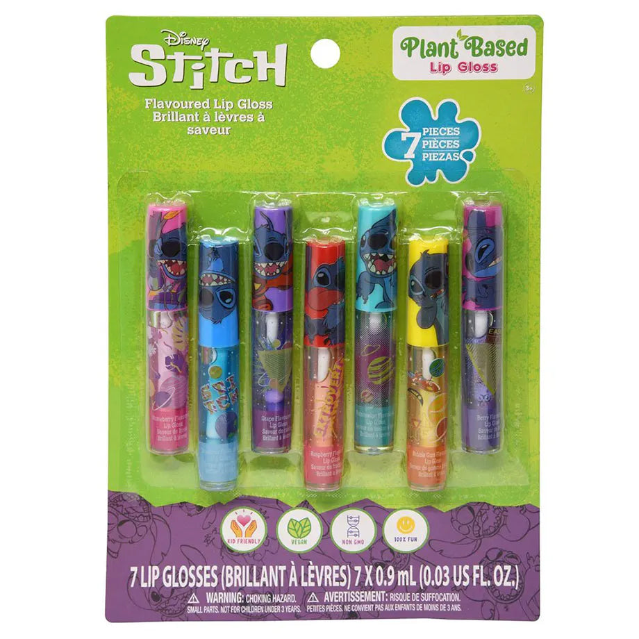 Disney Lilo & Stitch Lip Gloss( Pack of 7)