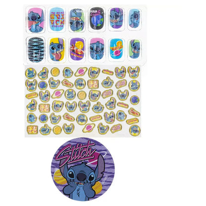 Townley Girl Disney Stitch Nail Set (Set of 66 pieces)