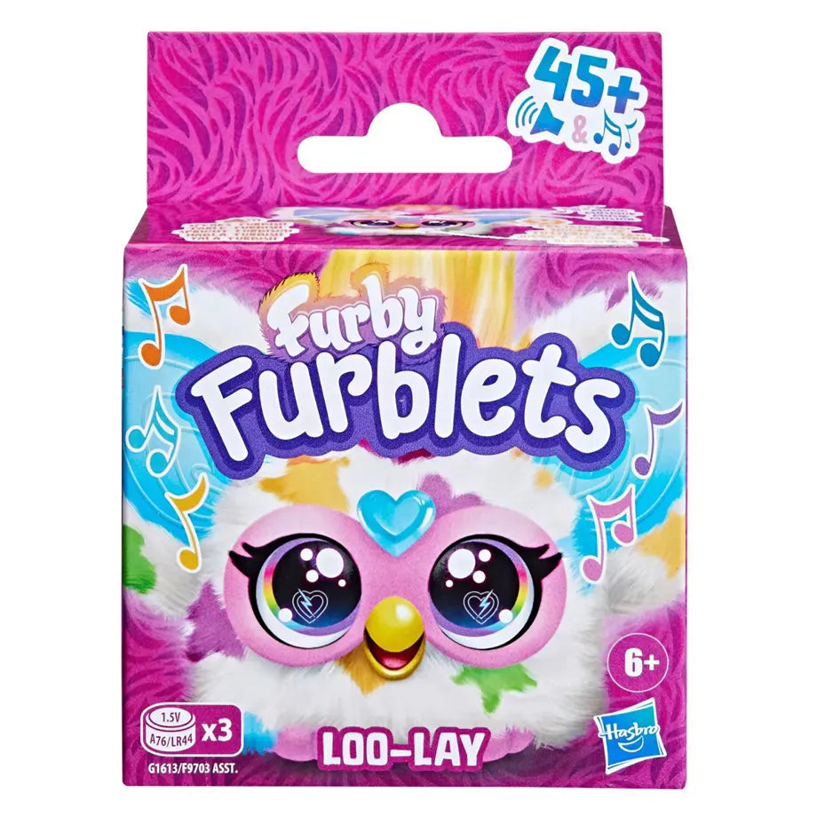 Furby Furblets Loo-Lay Plush Toy (5 cm)