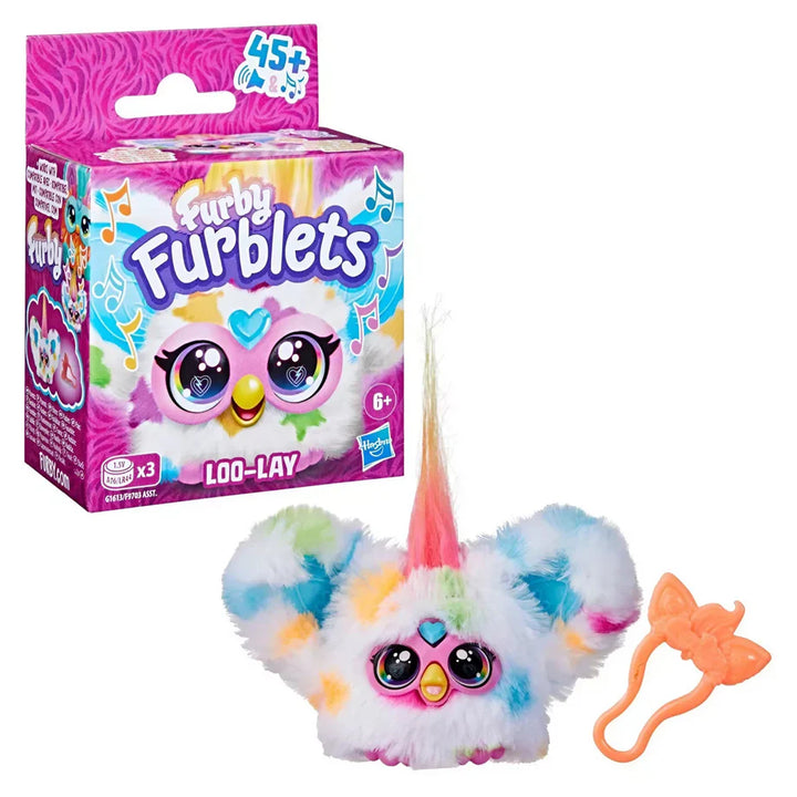 Furby Furblets Loo-Lay Plush Toy (5 cm)