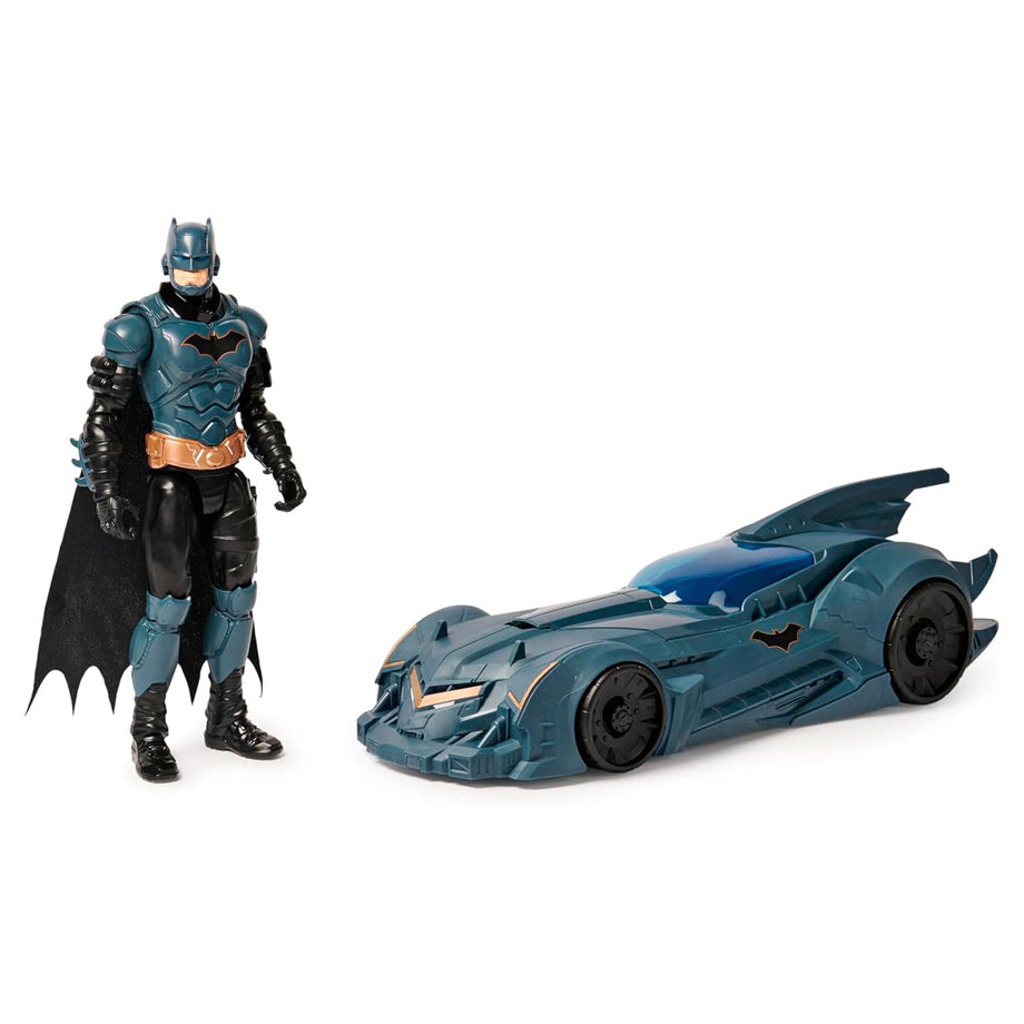 DC Batman Shadow Guardian Batmobile and Batman Set (30 cm)