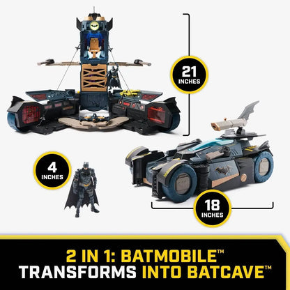 DC Batman Ultimate Transforming Batmobile Playset