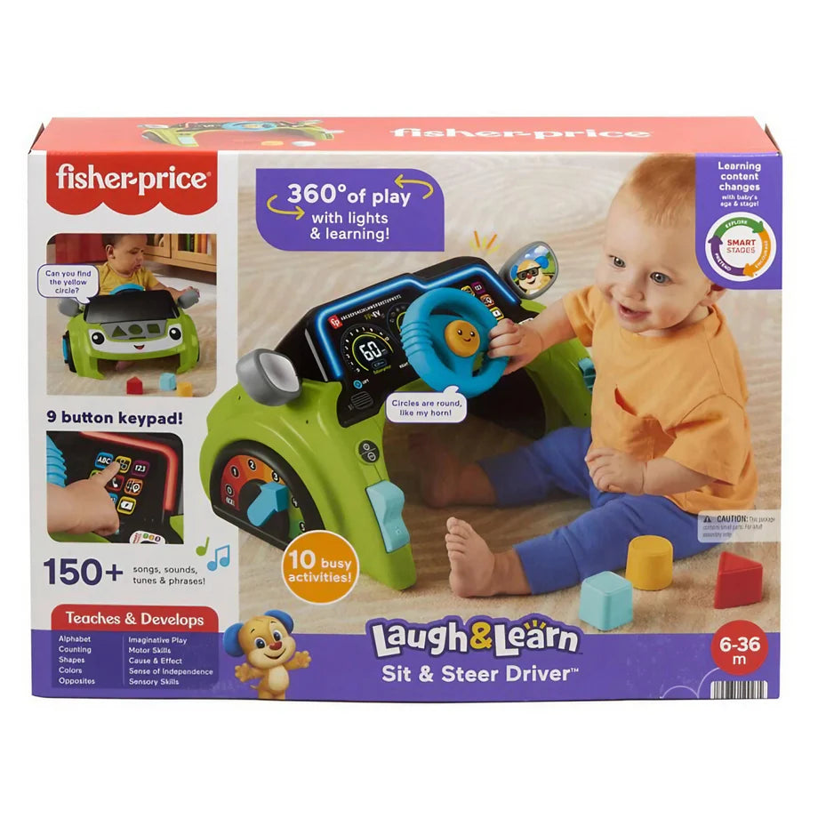 Fisher-Price Laugh & Learn Sit & Steer Driver