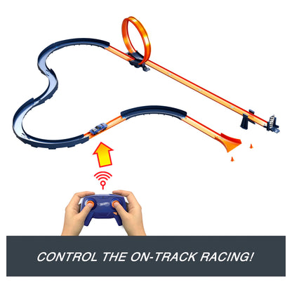 Hot Wheels RC Speed Challenge Track Set (30 Pieces)
