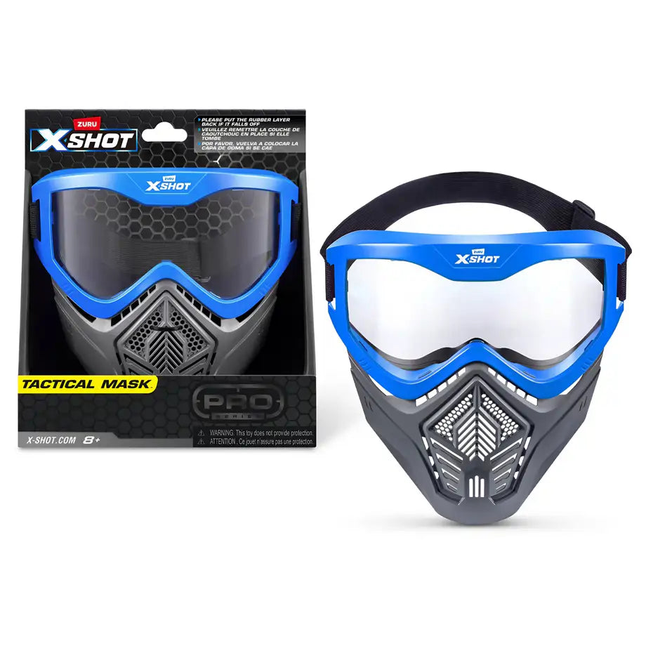 X-Shot Tactical Mask (Black/Blue)