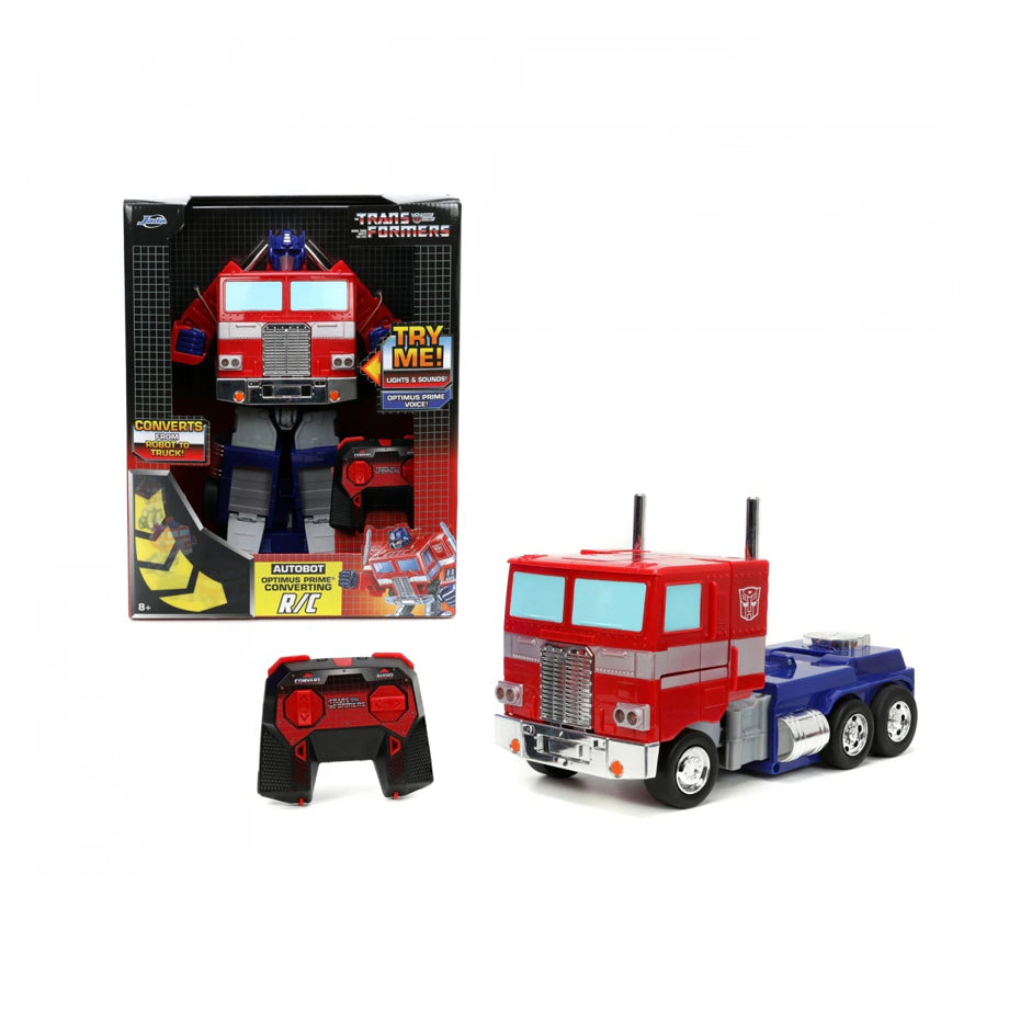 hauck transformers optimus prime pedal go kart Jada Transformers Optimus Prime RC Robot (30 cm) – Halamama.com